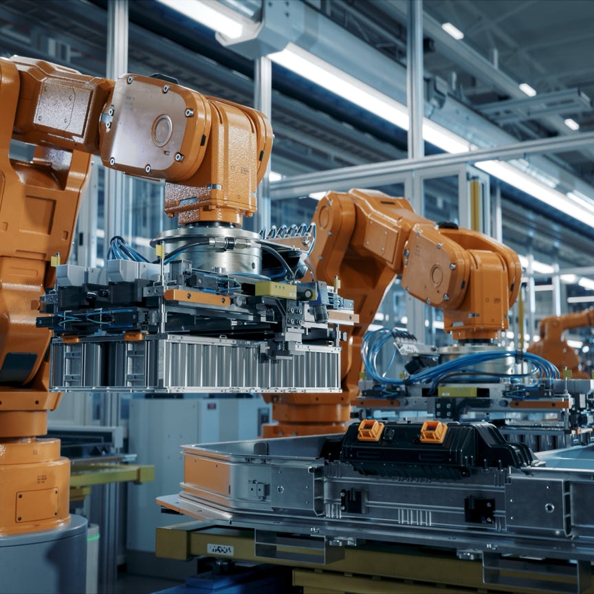 White Threads in Factory